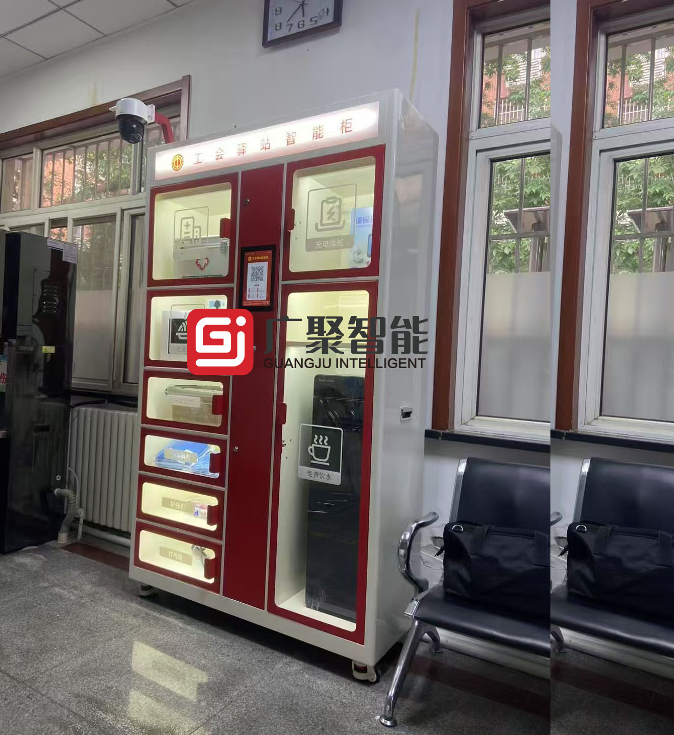 塘沽街道“工會驛站智能柜”成戶外勞動者“暖心之家”